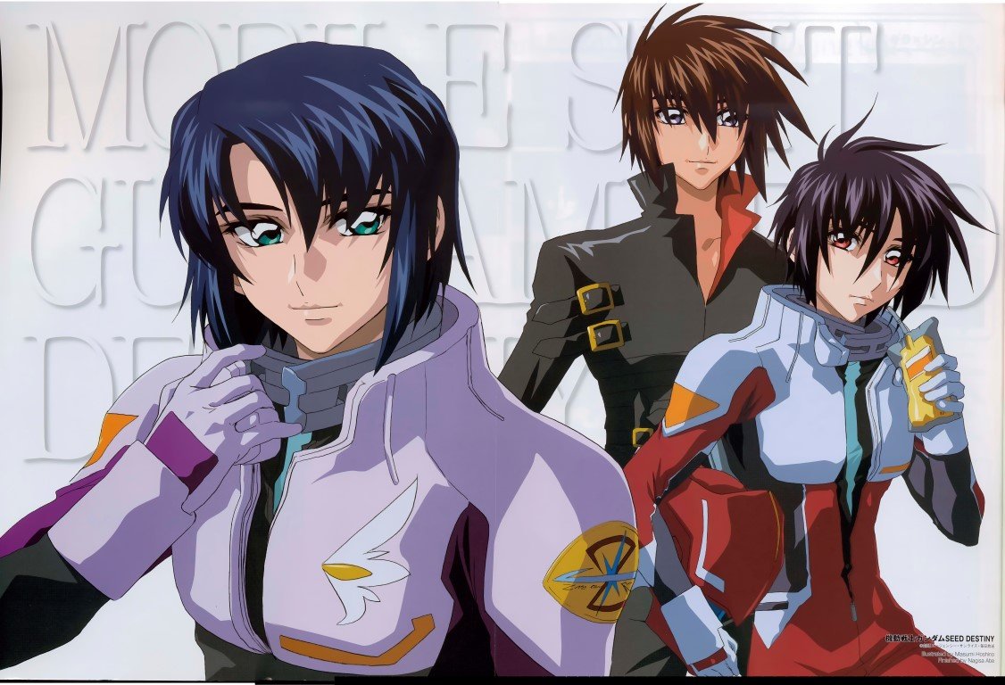 BUY NEW mobile suit gundam seed destiny - 87970 Premium Anime Print Poster mobile suit gundam seed destiny - 88019 image