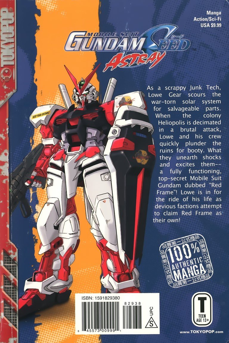 BUY NEW mobile suit gundam seed msv astray - 170139 Premium Anime Print Poster mobile suit gundam seed msv astray - 82381 image