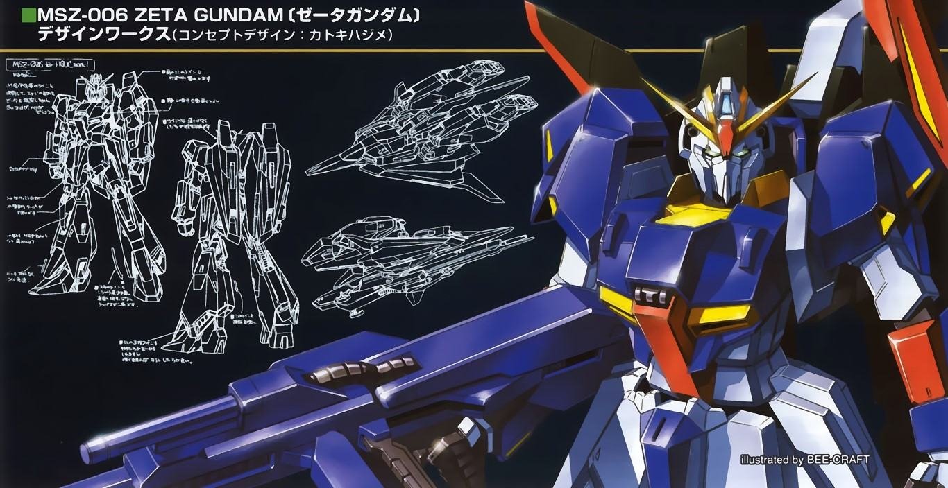 BUY NEW mobile suit zeta gundam - 102816 Premium Anime Print Poster mobile suit zeta gundam - 103485 image