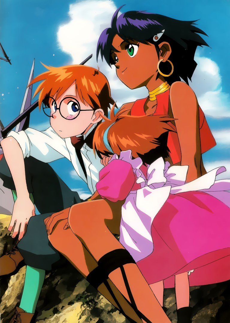 BUY NEW nadia secret of blue water - 14888 Premium Anime Print Poster nadia secret of blue water - 150084 image
