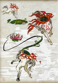 BUY NEW okami - 100206 Premium Anime Print Poster