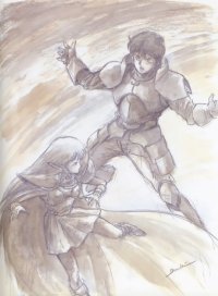BUY NEW record of lodoss war - 40395 Premium Anime Print Poster