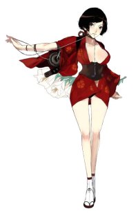 BUY NEW red ninja - 75434 Premium Anime Print Poster