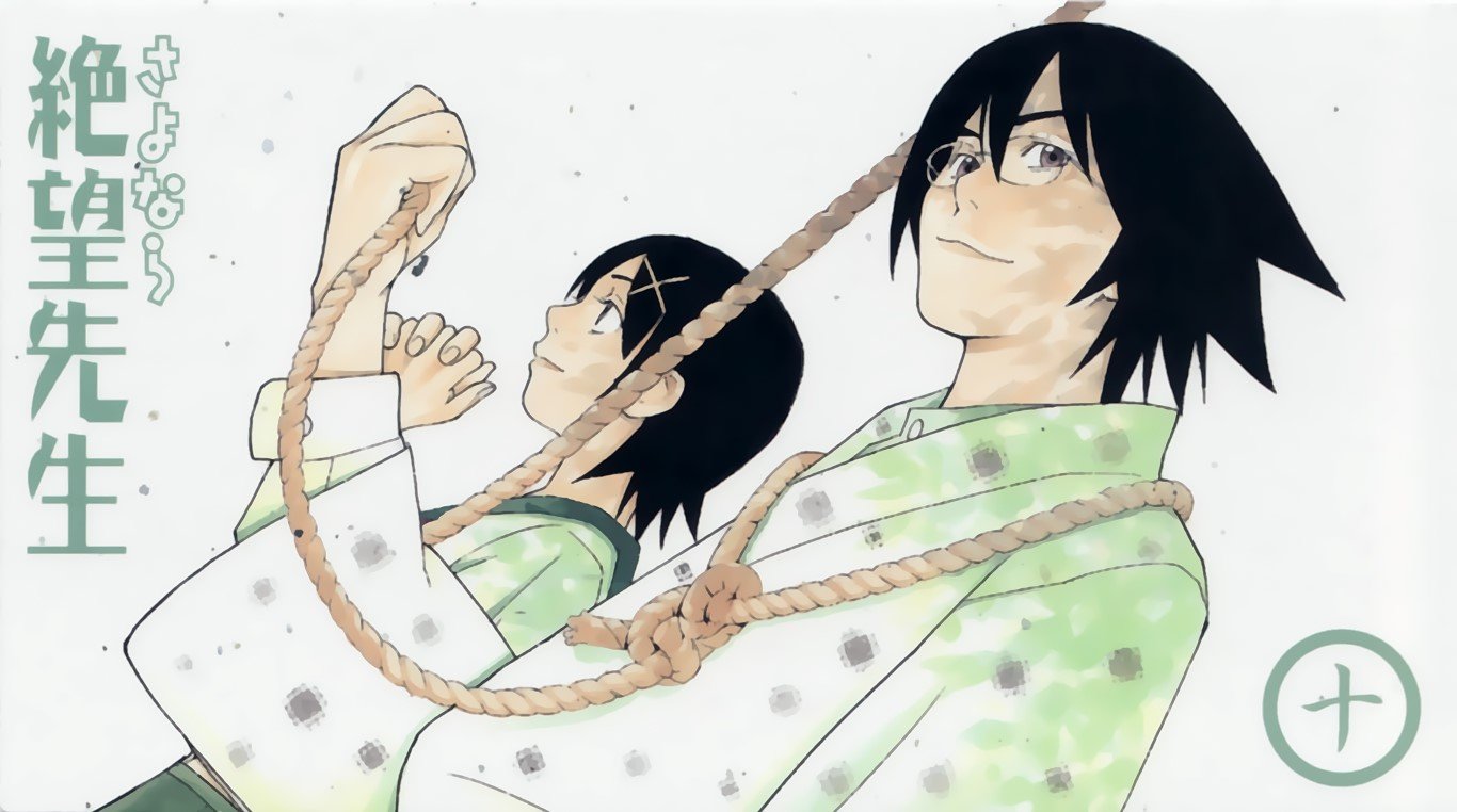 BUY NEW sayonara zetsubo sensei - 163992 Premium Anime Print Poster sayonara zetsubo sensei - 164111 image