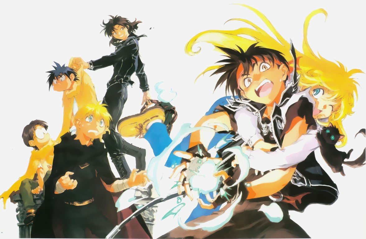 BUY NEW sorcerer stabber orphen - 54286 Premium Anime Print Poster sorcerer stabber orphen - 54287 image