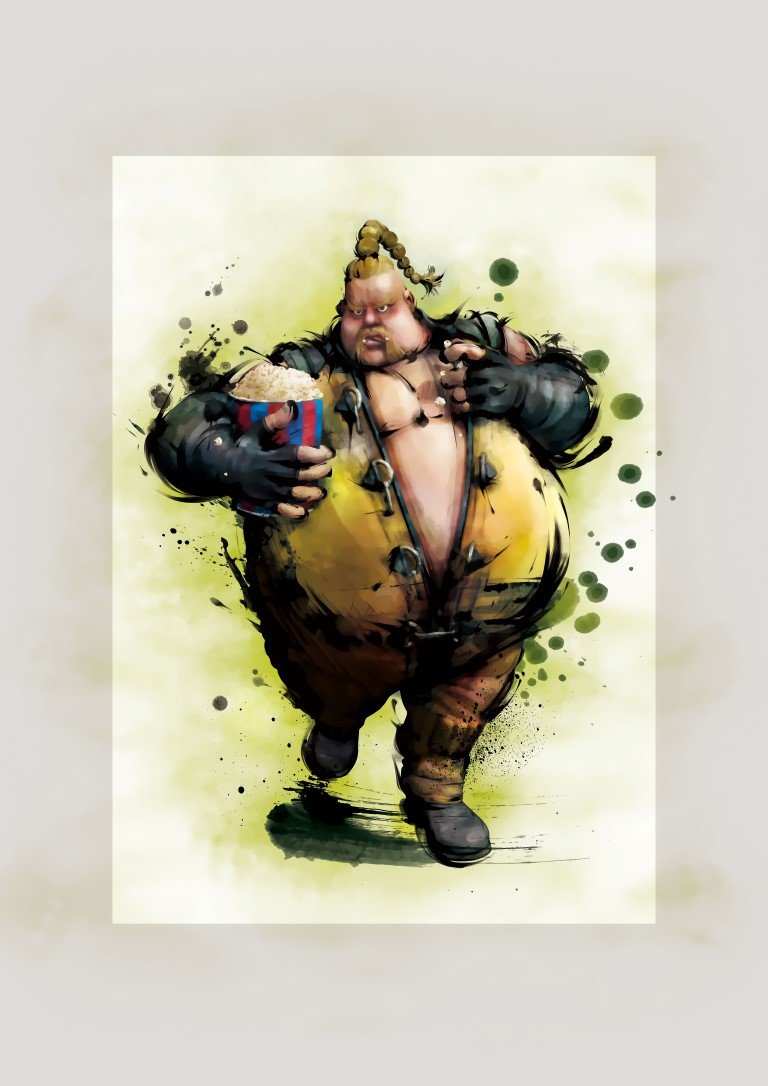 BUY NEW street fighter - 185886 Premium Anime Print Poster street fighter - 186057 image