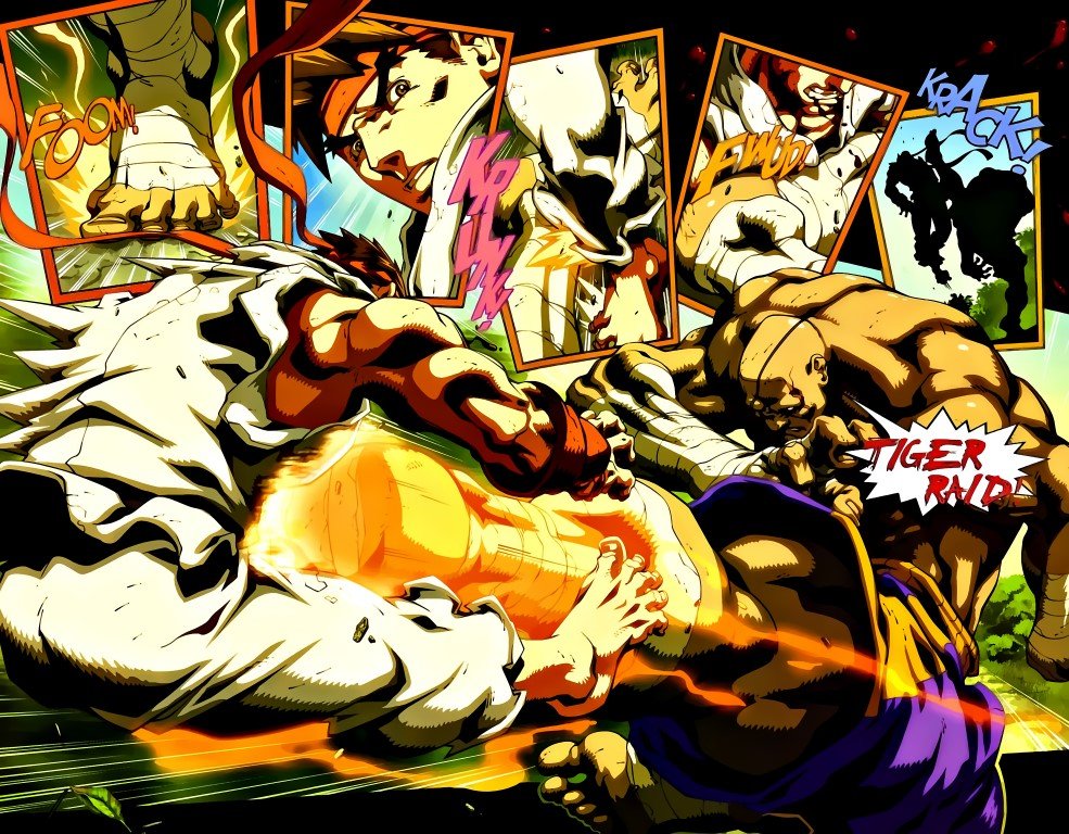BUY NEW street fighter - 50132 Premium Anime Print Poster street fighter - 51442 image