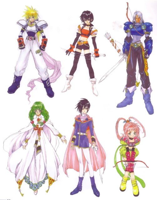 BUY NEW tales of destiny - 106655 Premium Anime Print Poster tales of destiny - 147570 image